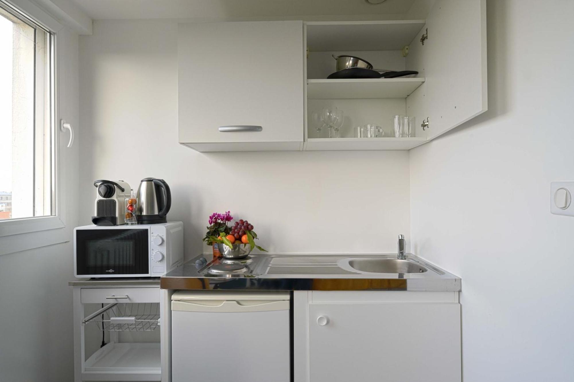 Modern Bright Apartment In Appart'Hotel Saint-Maur-des-Fossés Exterior foto