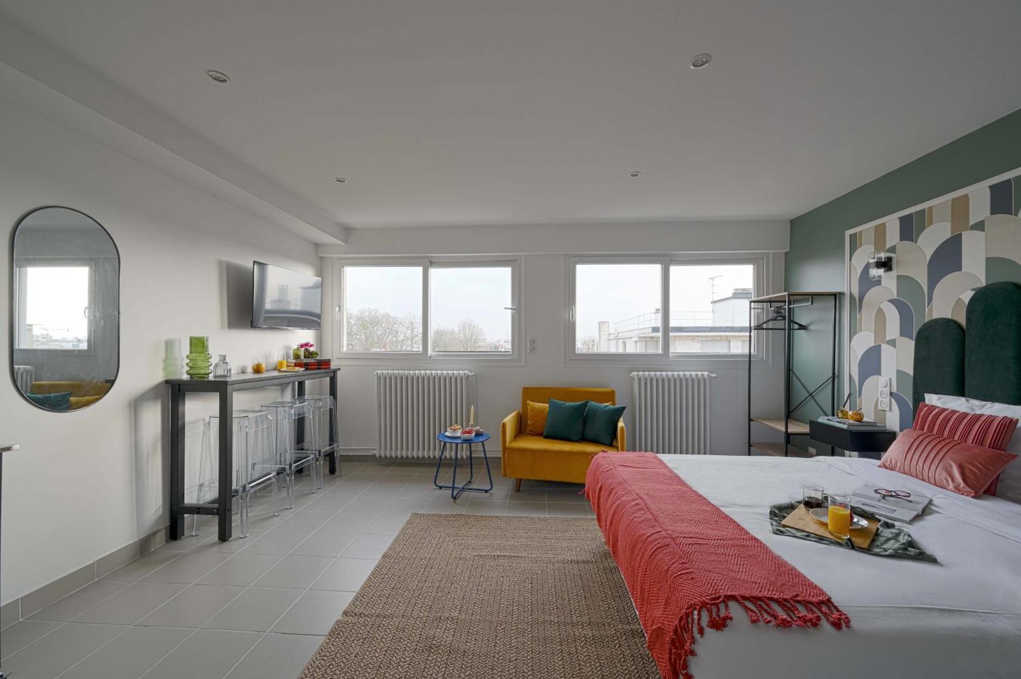 Modern Bright Apartment In Appart'Hotel Saint-Maur-des-Fossés Exterior foto