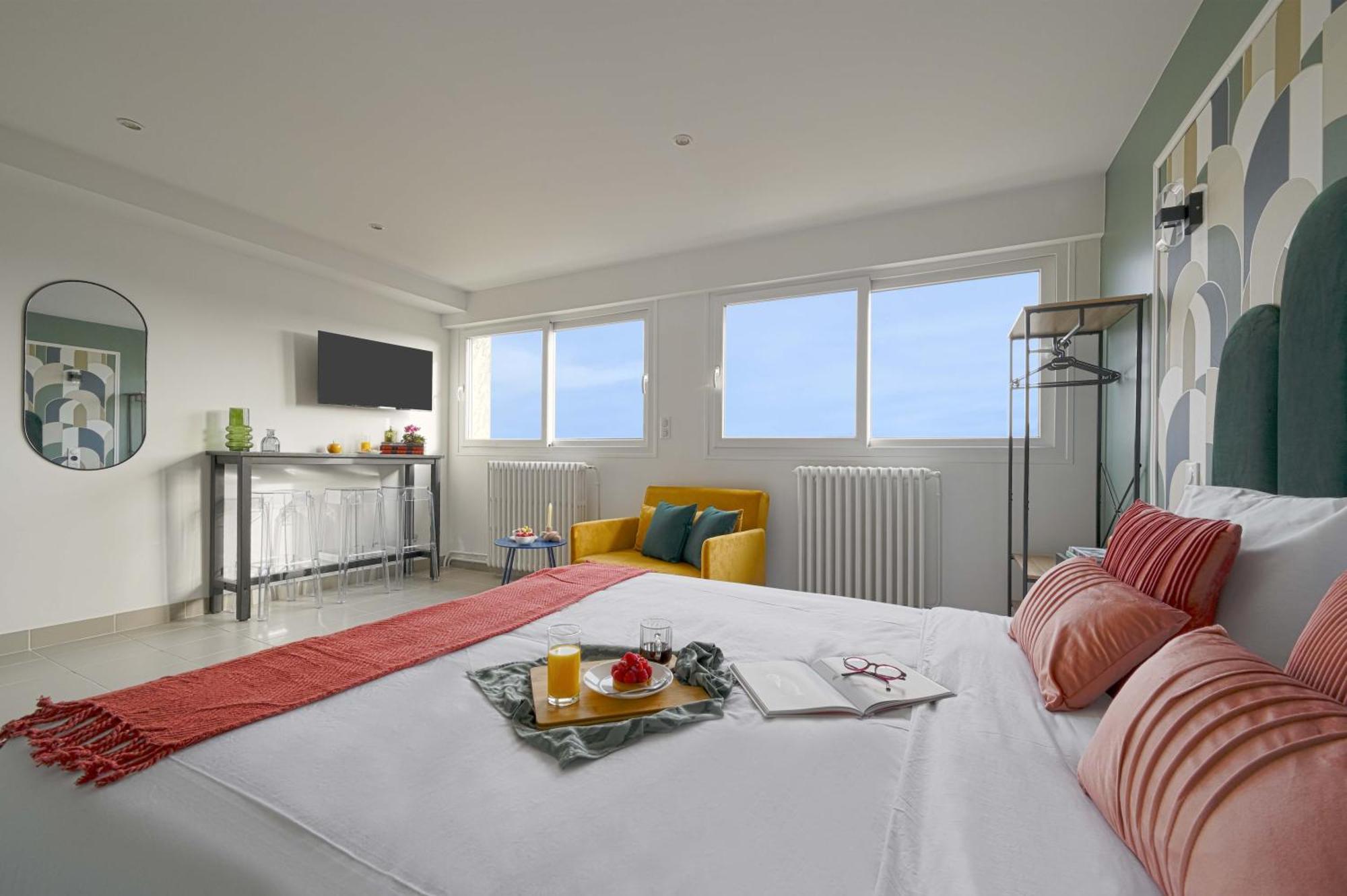 Modern Bright Apartment In Appart'Hotel Saint-Maur-des-Fossés Exterior foto