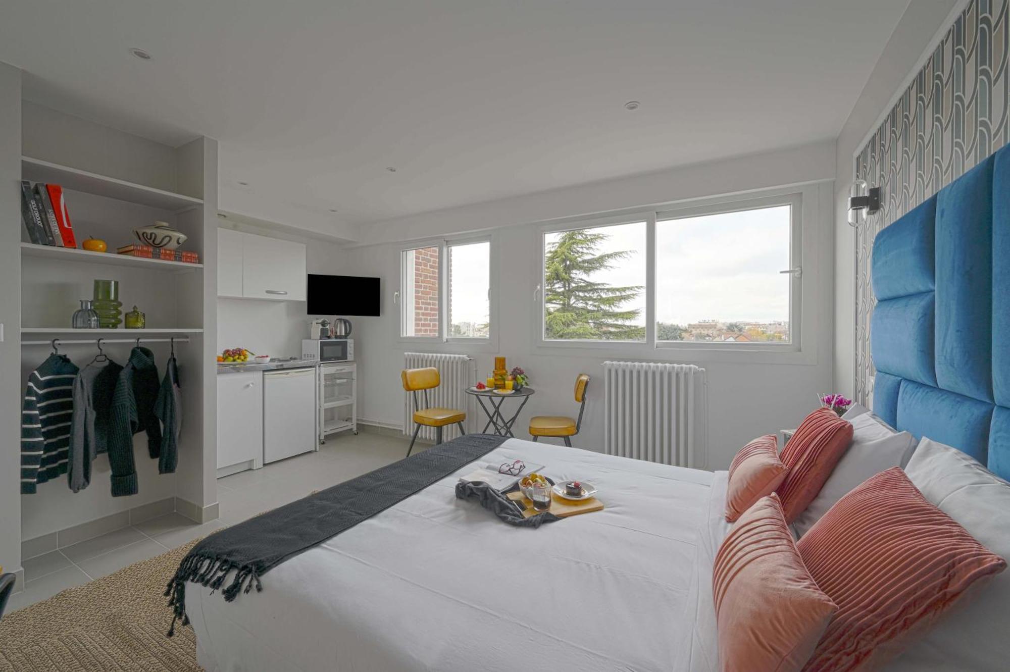 Modern Bright Apartment In Appart'Hotel Saint-Maur-des-Fossés Exterior foto