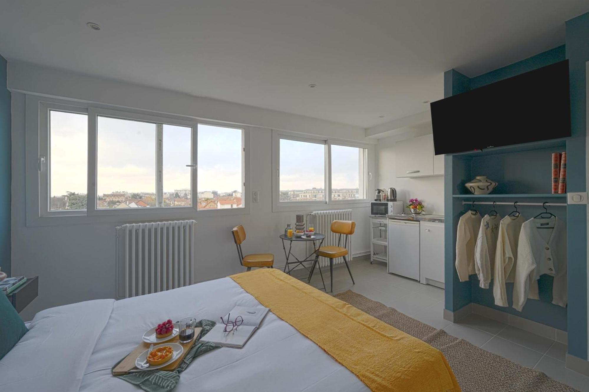 Modern Bright Apartment In Appart'Hotel Saint-Maur-des-Fossés Exterior foto